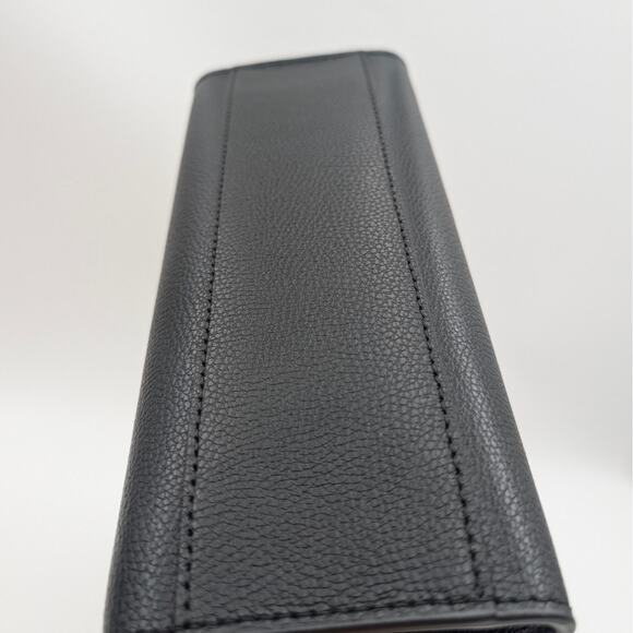 Marc Jacobs Mini Grind Coated Leather Tote Bags Zip Pockets Black M0015685 - Picture 5 of 16